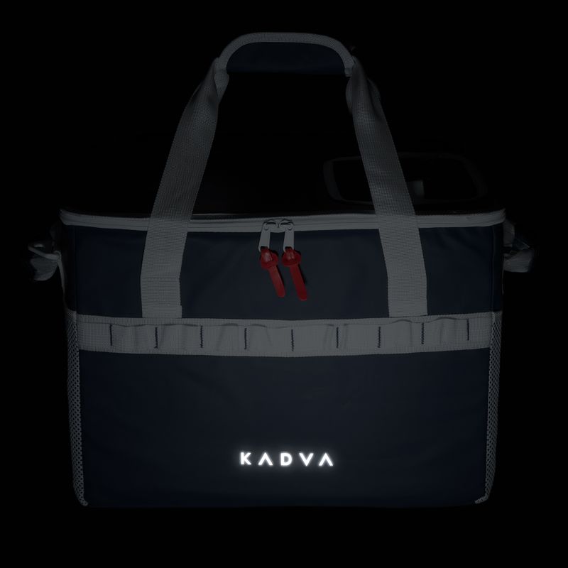 Холодильник туристичний KADVA foldable into Picnicer 30 l navy blue 11