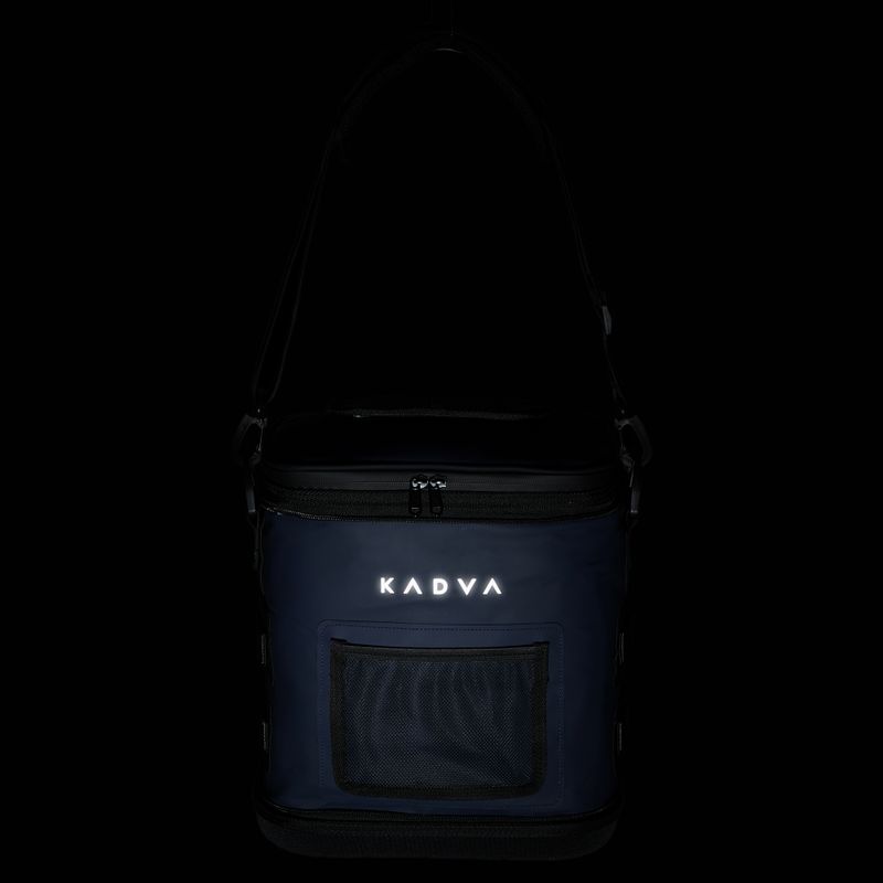 Холодильник туристичний KADVA flat Reducer layup 12 l navy blue 10
