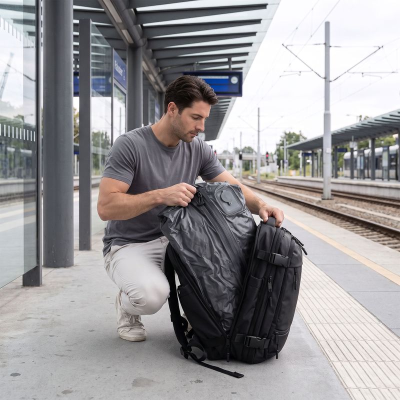 Вакуумний рюкзак KADVA ARTravel 30 л чорний 2