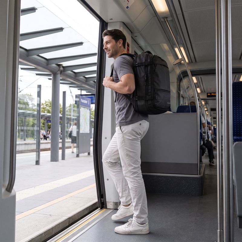 Вакуумний рюкзак KADVA ARTravel 30 л чорний 5