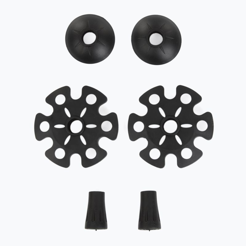 Палиці трекінгові KADVA Torre adjustable carbon green 8