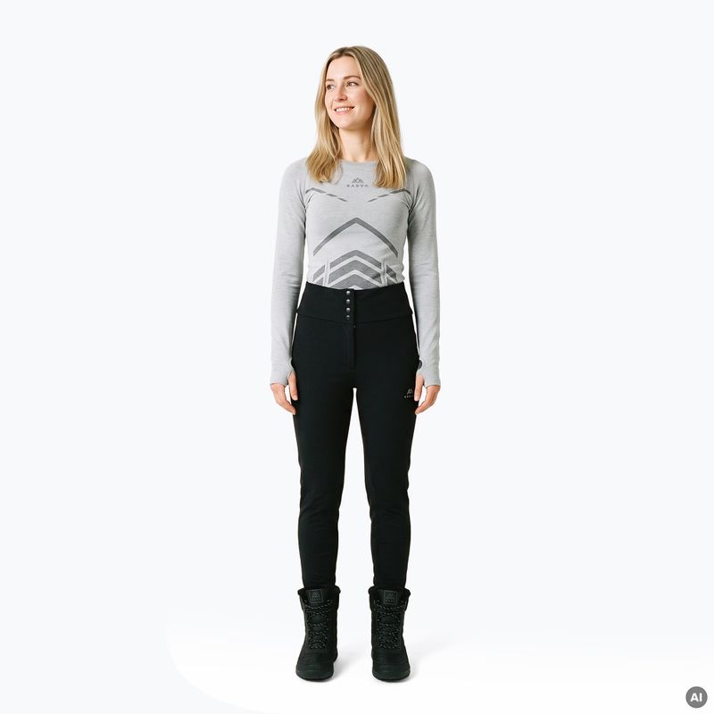 Жіночі лижні штани KADVA Nora WMNS WP 5K/3K SOFTSHELL чорний