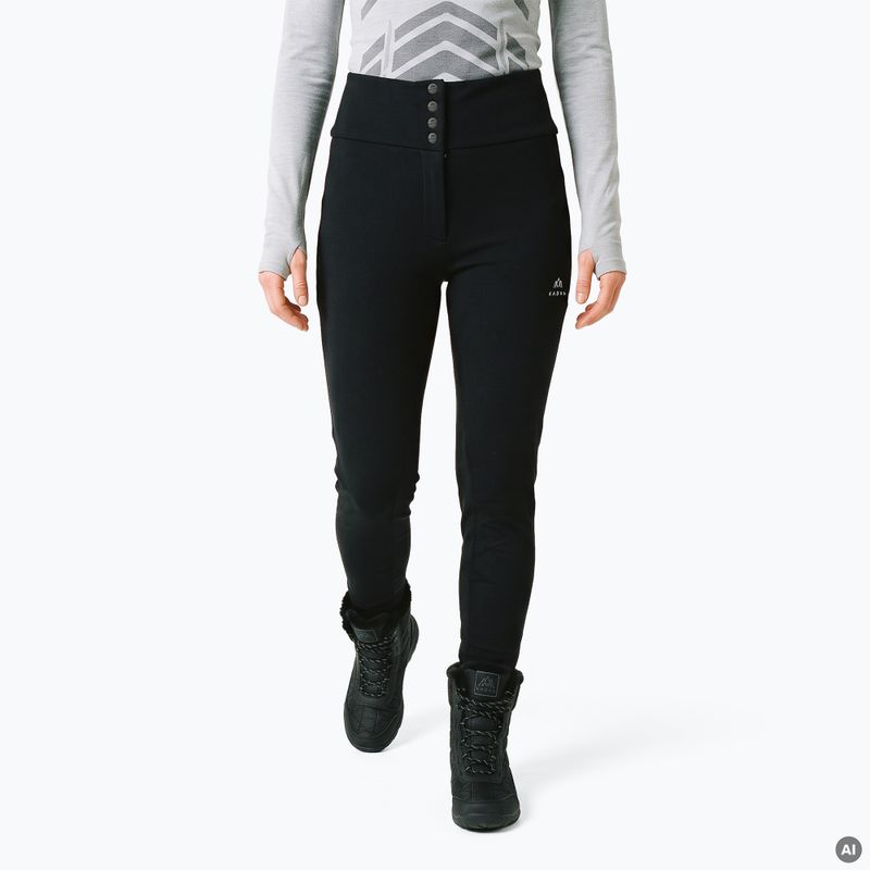 Жіночі лижні штани KADVA Nora WMNS WP 5K/3K SOFTSHELL чорний 2
