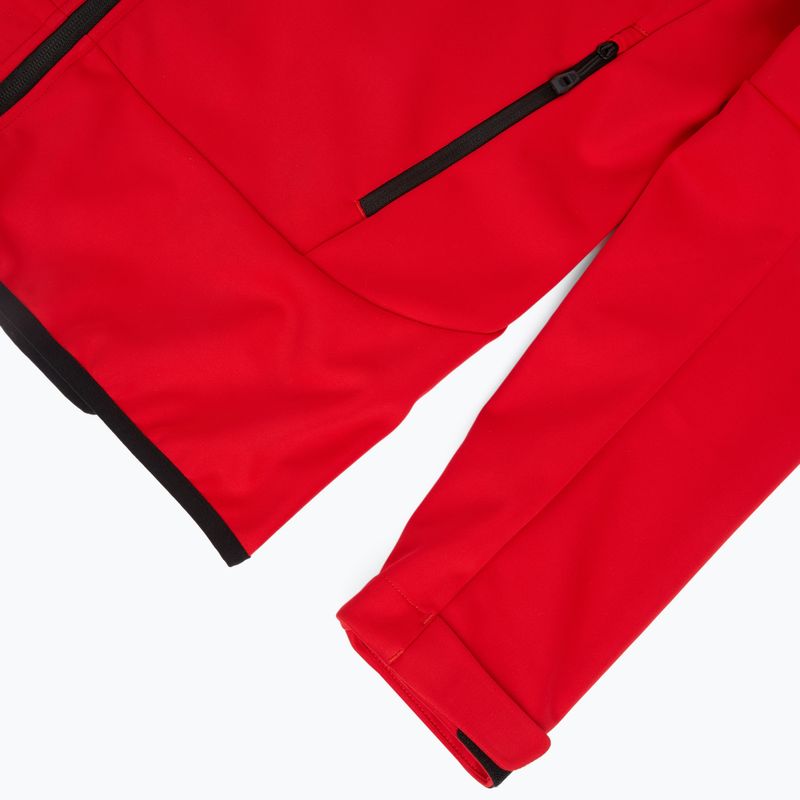 Чоловіча трекінгова кофта KADVA Arix WP 5K/3K softshell hybrid червона 5