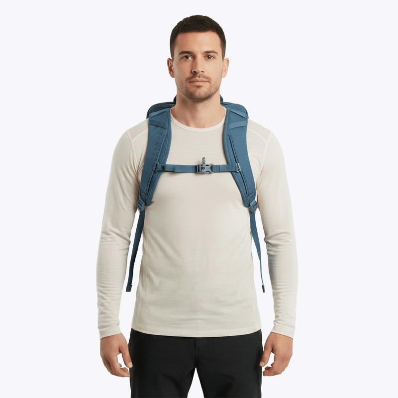 Рюкзак туристичний Kadva traWELL 28 л синій 3