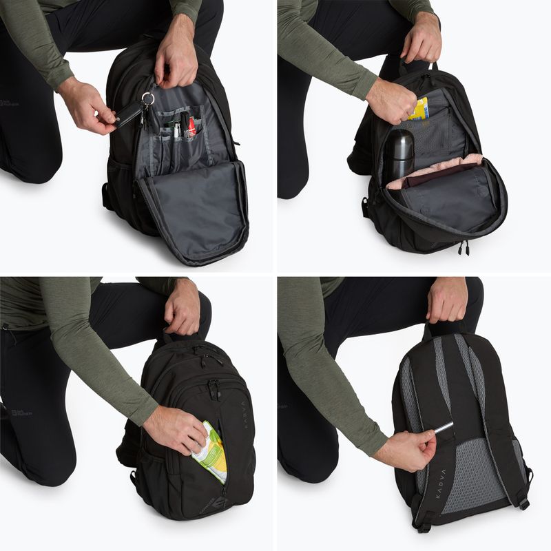 Рюкзак туристичний Kadva Concise 20 л black 7