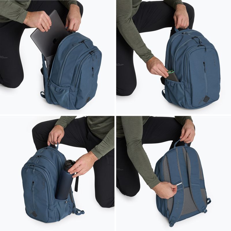 Рюкзак туристичний Kadva Concise 20 л navy 7