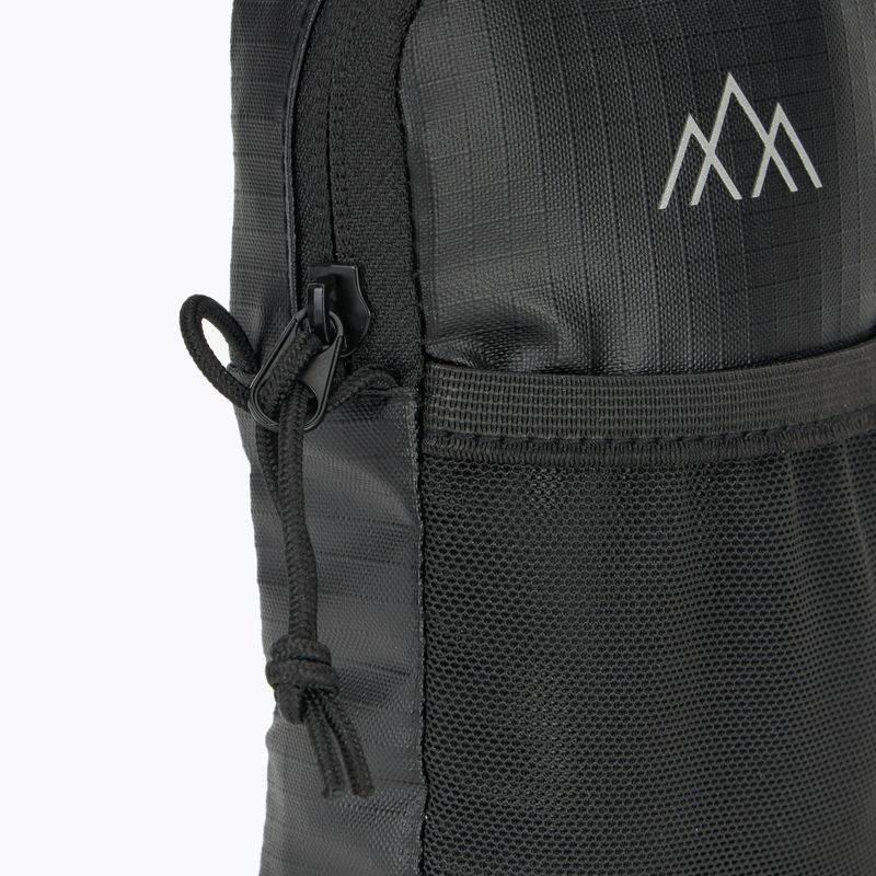 Сумка туристична Kadva Polypore мобільна кишеня чорна 4