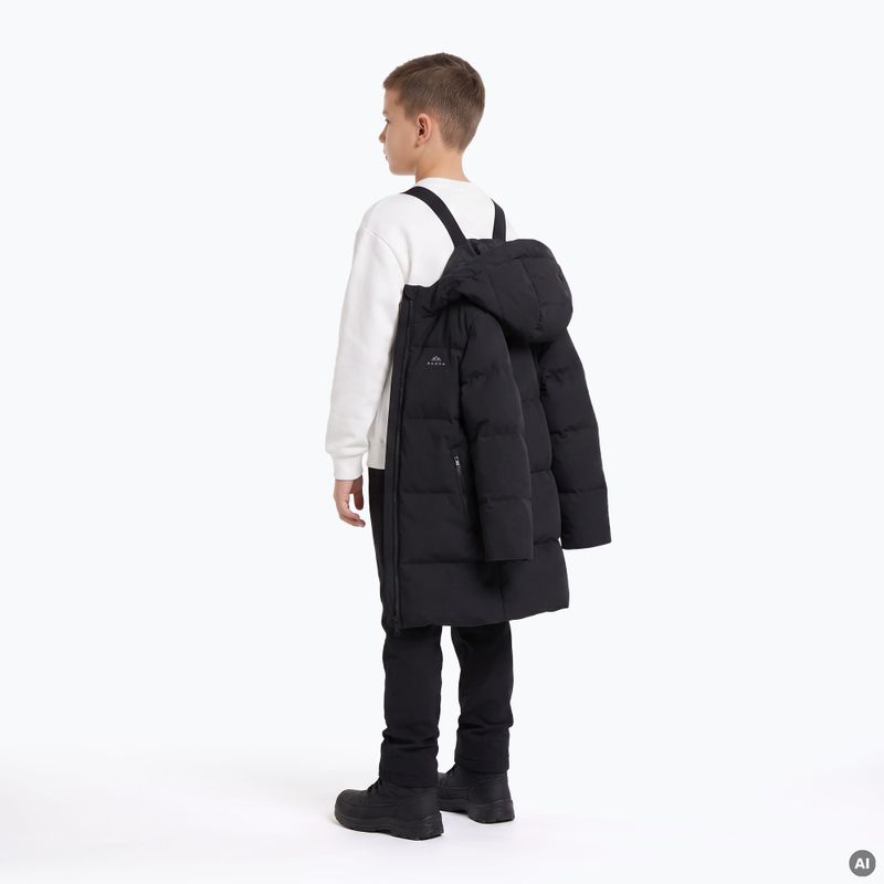 Дитяче утеплене пальто KADVA Ravi ECO чорне 3