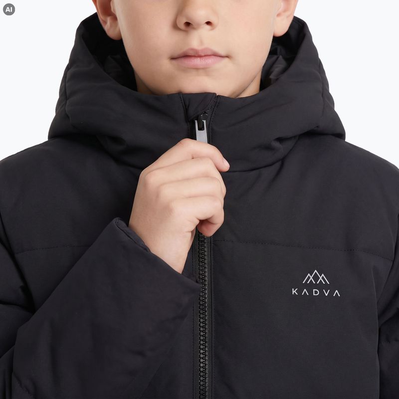 Дитяче утеплене пальто KADVA Ravi ECO чорне 4