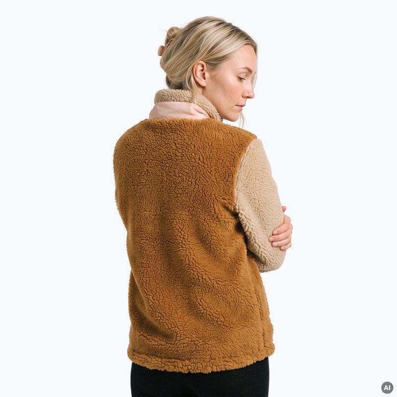 Жіноча флісова кофта KADVA Rodvik WMNS бежевий 2
