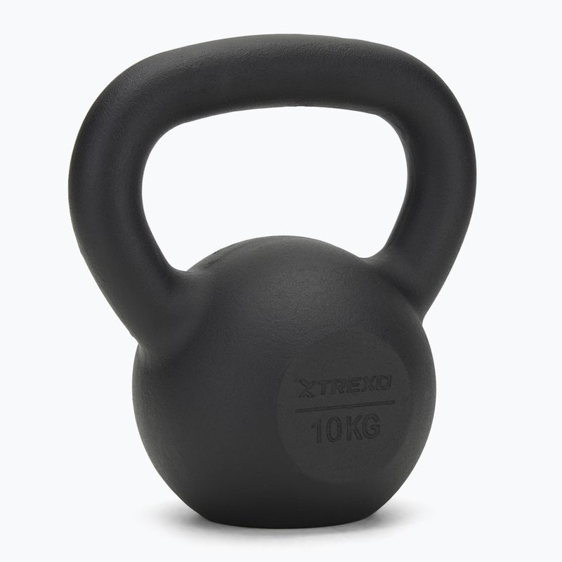 Гиря чавунна TREXO 10кг чорний