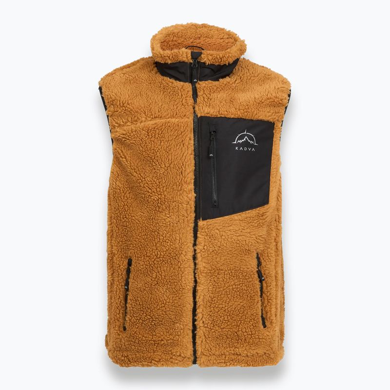 Чоловіча безрукавка KADVA RODVIK VEST коричнева 3