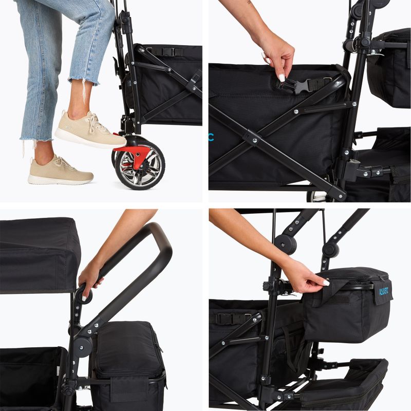 Візок для транспортування AQUASTIC Luxor чорний 7