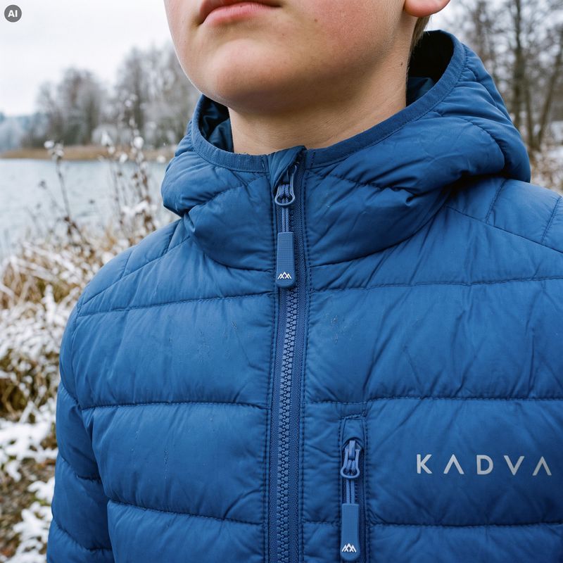 Дитяча утеплена куртка KADVA Canyon JRB синій 12