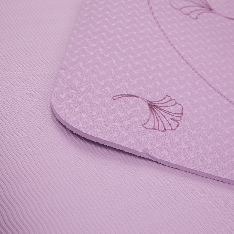 Килимок для йоги XTREXO EcoGrip 6 мм фіолетовий 5