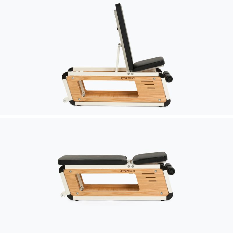 Лавка для тренувань XTREXO Storage Sylwan дерев'яна 11