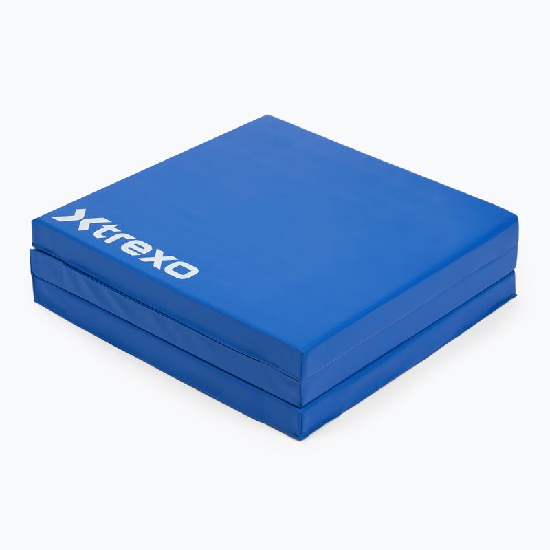 Матрац гімнастичний XTREXO складний 180 x  60 x 5 см  блакитний 4