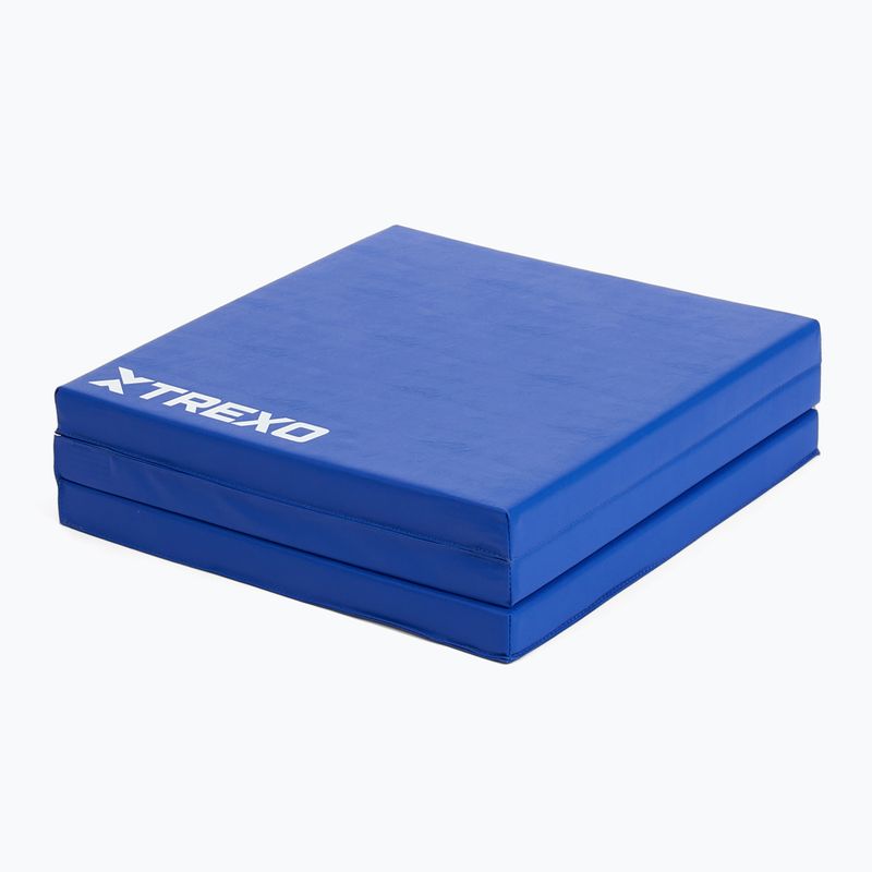 Матрац гімнастичний TREXO складний 180 x  60 x 5 см  блакитний 4