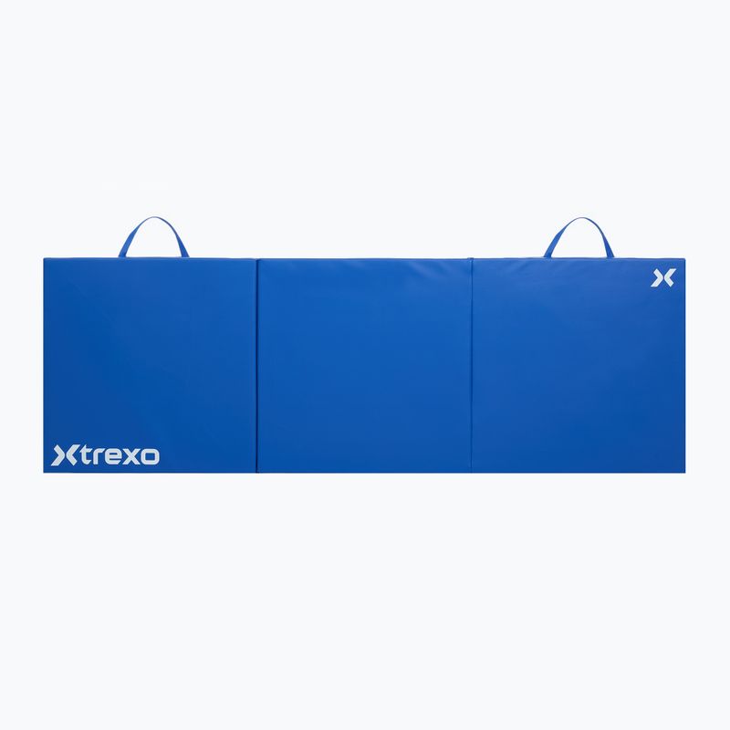 Матрац гімнастичний XTREXO складний 180 x  60 x 5 см  блакитний 11