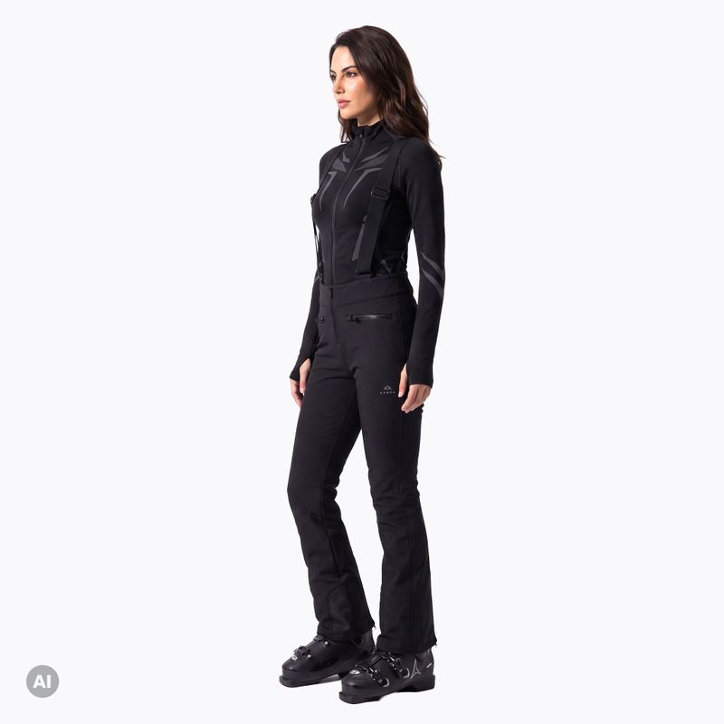 Жіночі лижні штани KADVA Zera WMNS WP 8K/5K SOFTSHELL чорний 3