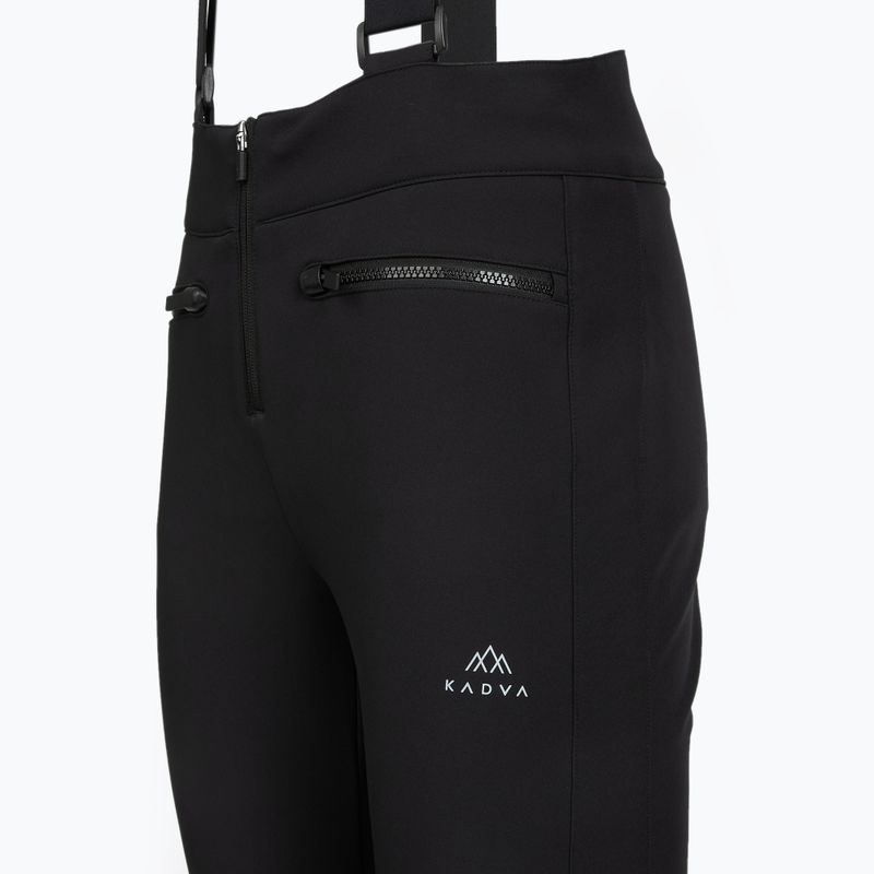 Жіночі лижні штани KADVA Zera WMNS WP 8K/5K SOFTSHELL чорний 3
