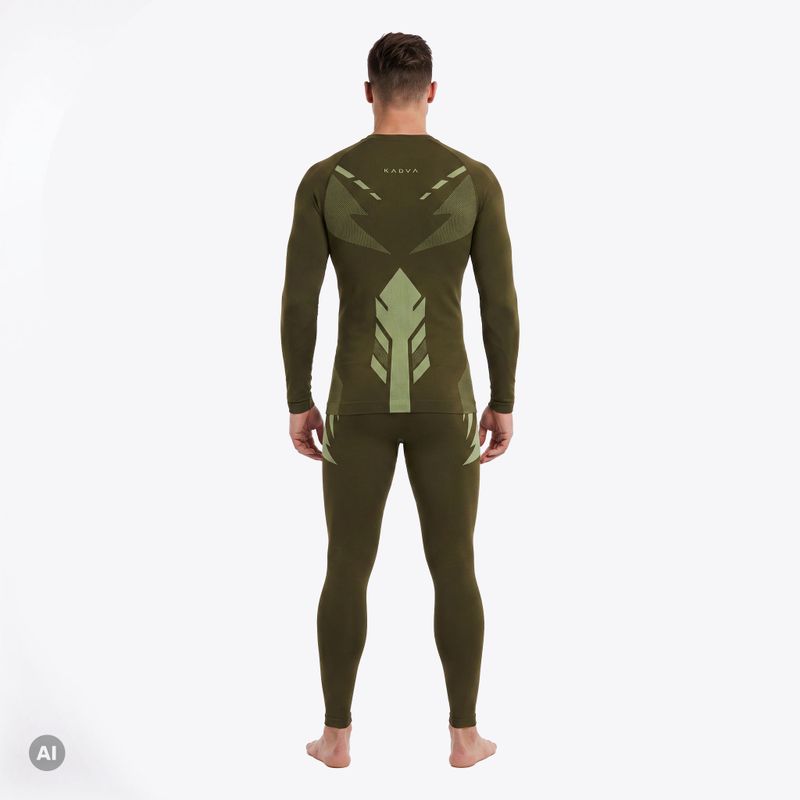 Комплект термобілизни чоловічий KADVA Alpinestep Thermo SH Light Plus Set Green 3