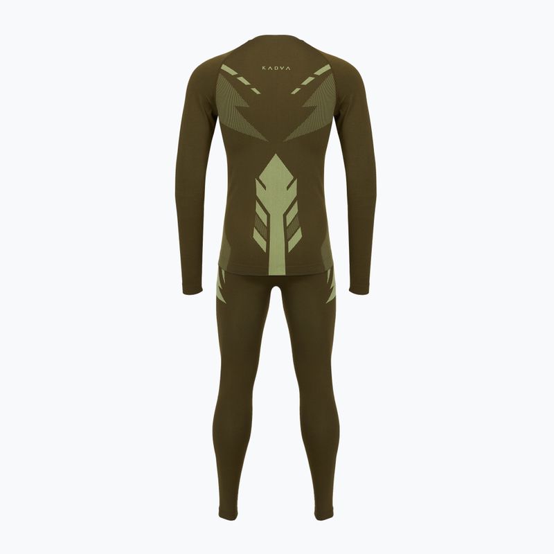 Комплект термобілизни чоловічий KADVA Alpinestep Thermo SH Light Plus Set Green 2