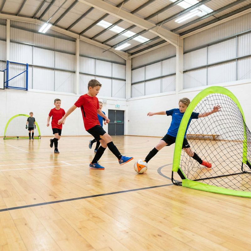 Ворота футбольні OneTeam Ballon Pop-Up зелений 5