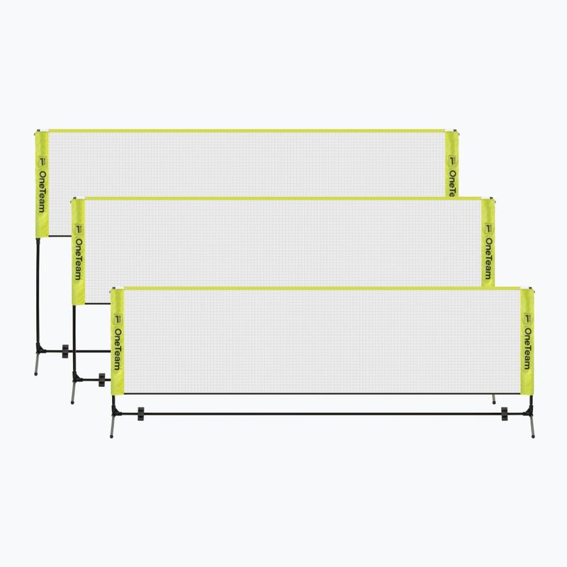 Сітка для бадмінтону OneTeam Netura 3 зелений 2