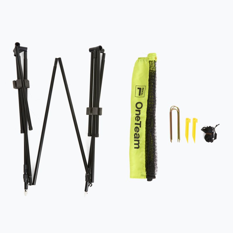 Сітка для бадмінтону OneTeam Netura 3 зелений 4