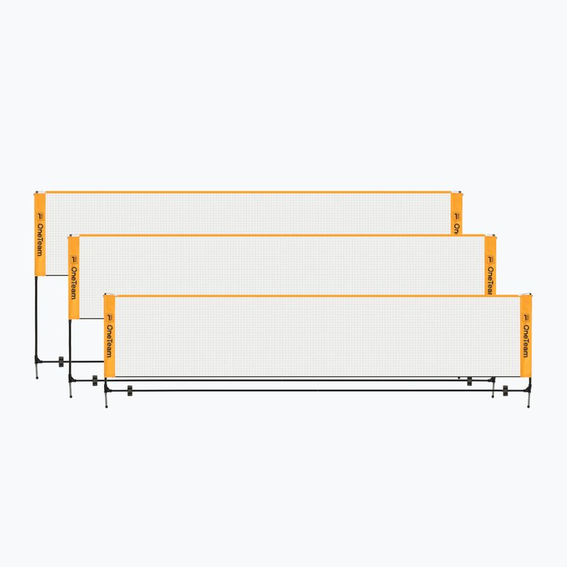 Сітка для бадмінтону OneTeam Netura 4 помаранчевий 2