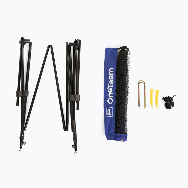 Сітка для бадмінтону OneTeam Netura 5 блакитний 4