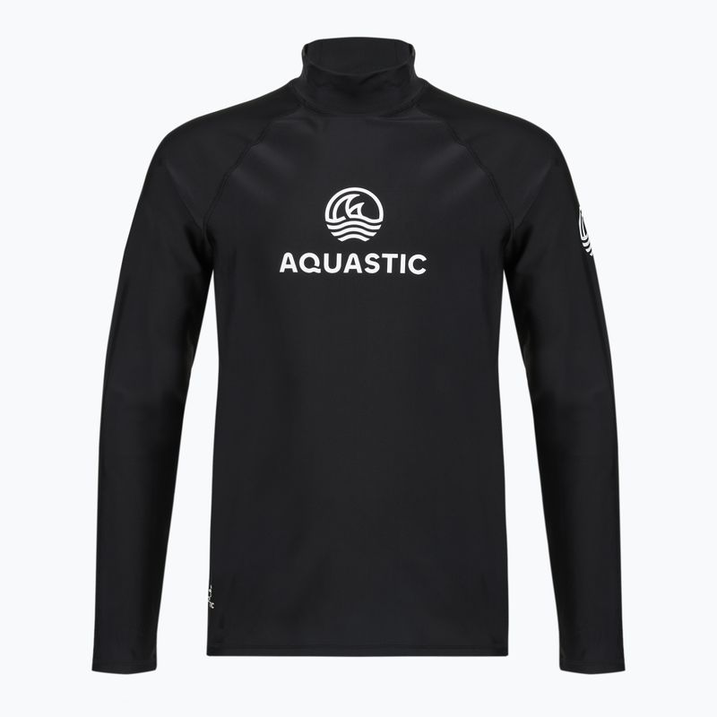 Longsleeve для плавання Aquastic RIMOS LS UV 50+ UPF чорний 5