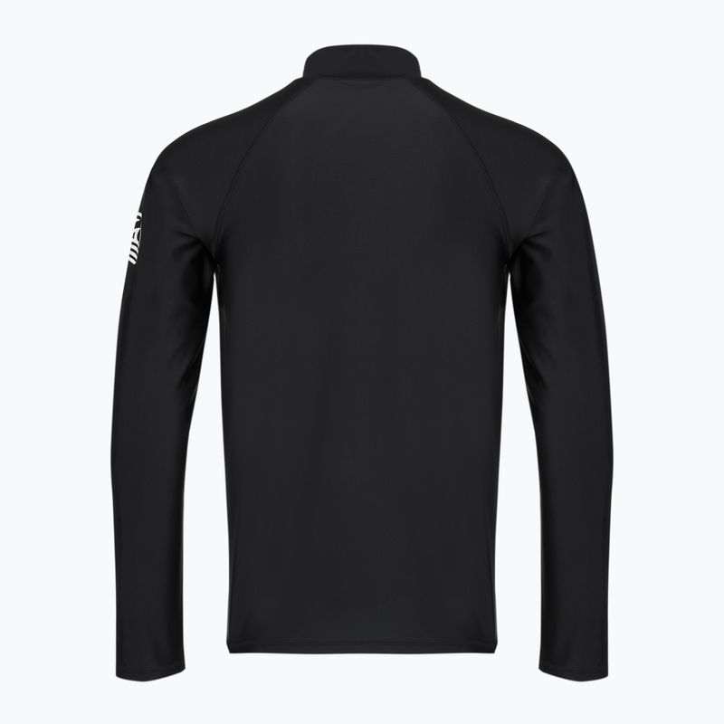 Longsleeve для плавання Aquastic RIMOS LS UV 50+ UPF чорний 6