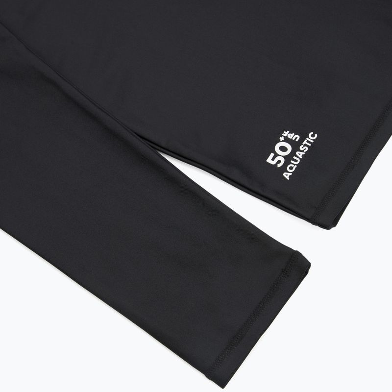 Longsleeve для плавання Aquastic RIMOS LS UV 50+ UPF чорний 8