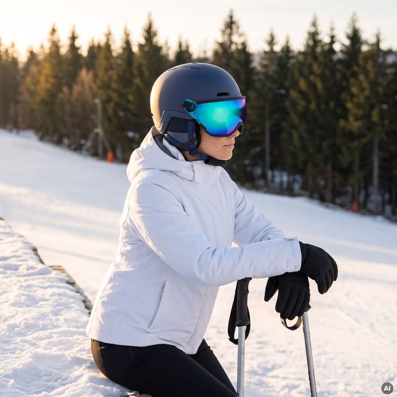 Гірськолижний шолом ATTABO Avens 2.0 Visor синій 8