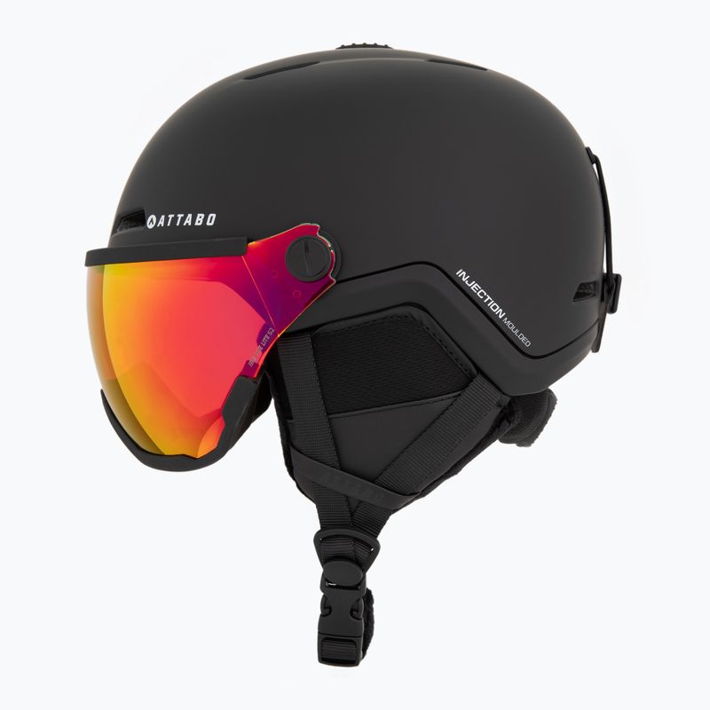 Дитячий лижний шолом ATTABO Avens 2.0 Jr Visor чорний 3