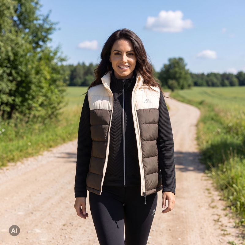 Жіночий безрукавка KADVA Cryon WMNS коричневий 5