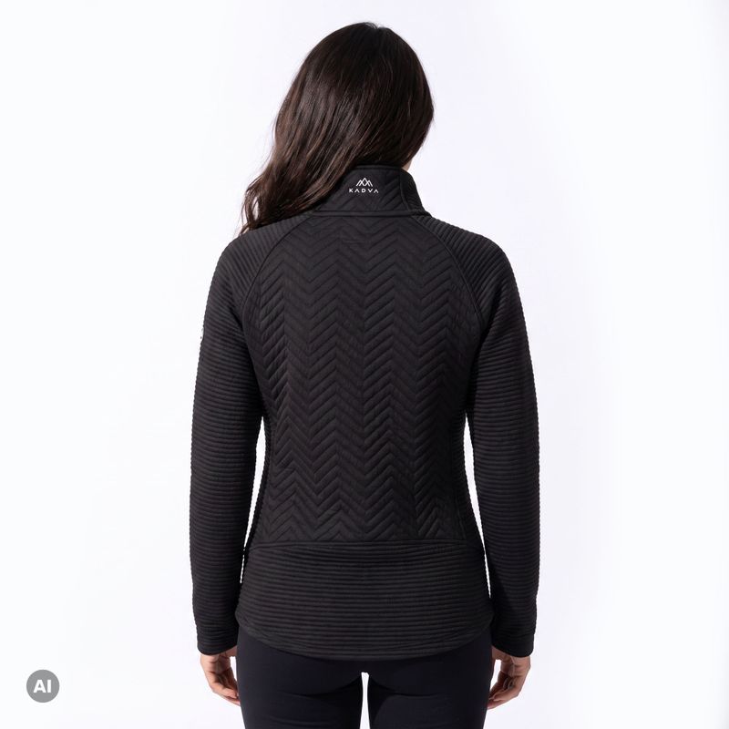 Жіноча кофта KADVA Alpina WMNS чорний 3