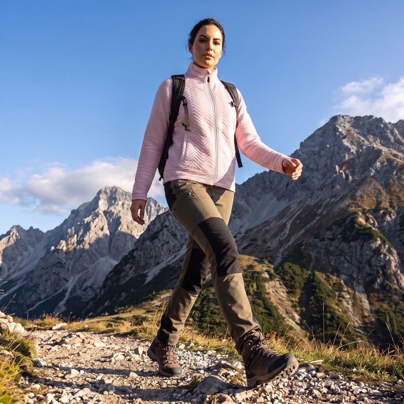 Жіноча кофта KADVA Alpina WMNS фіолетовий 4