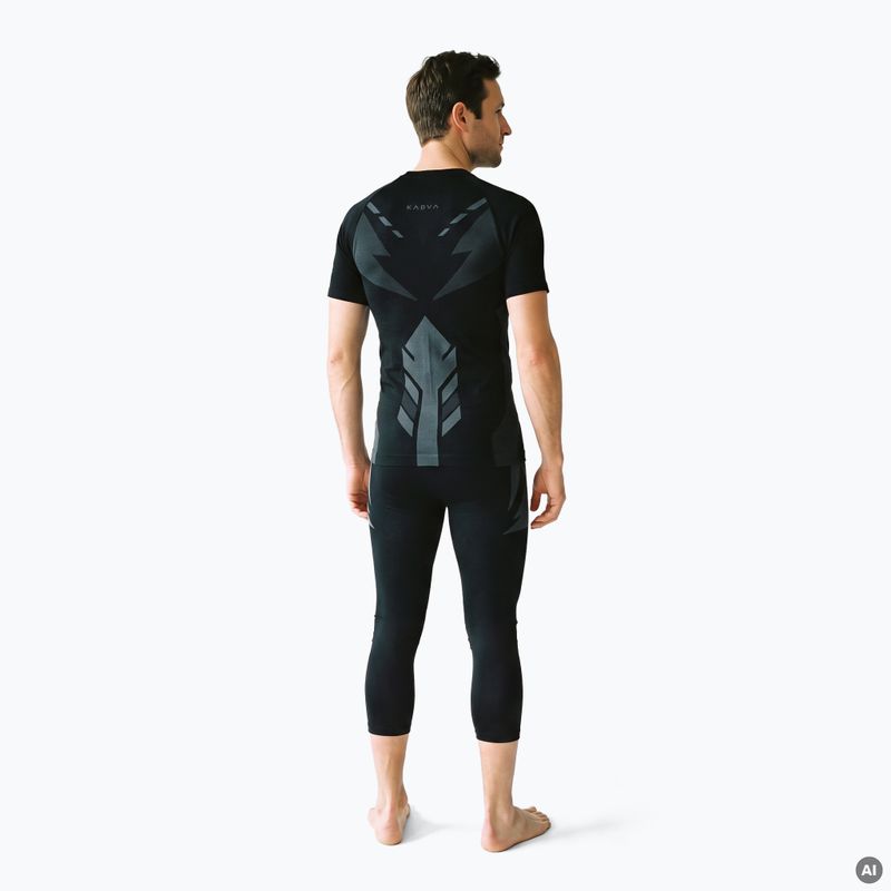 Комплект термобілизни чоловічий KADVA Alpinestep Thermo SH Light Plus Set Black 2