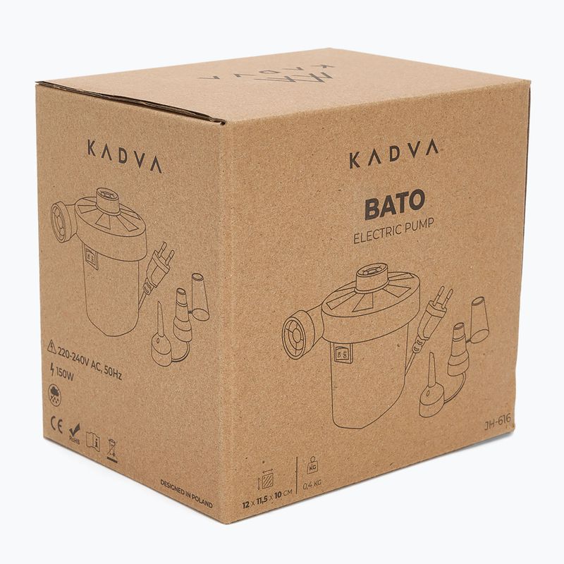 Електричний насос KADVA Bato для матраца чорний 6