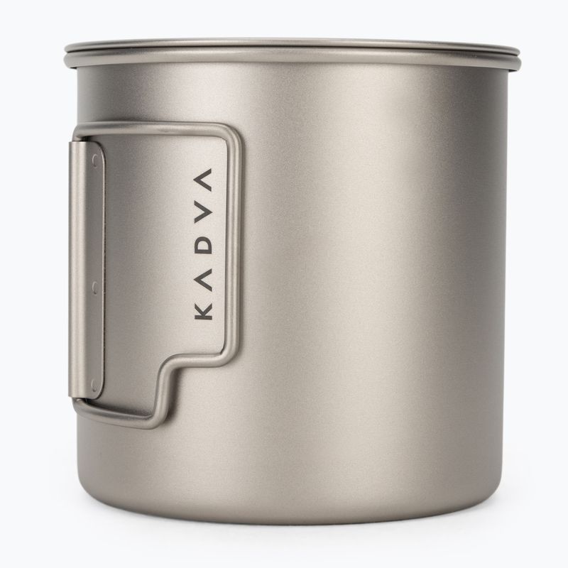 Туристичний кухоль KADVA titanium ultralight gray 3