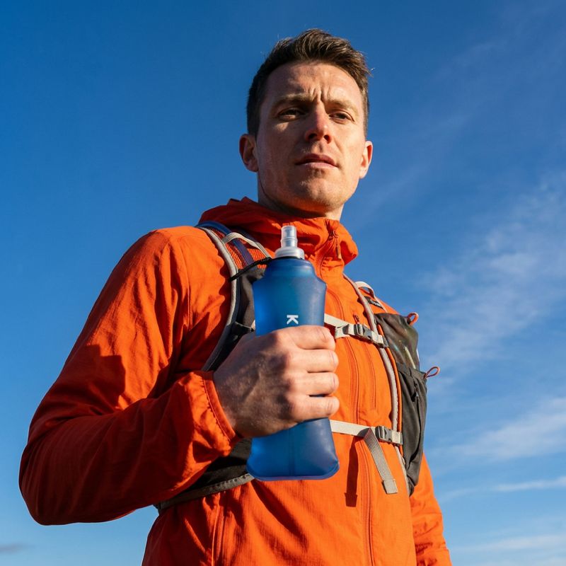 Пляшка м'яка KADVA Softflask Flowbie 500 мл блакитний 5