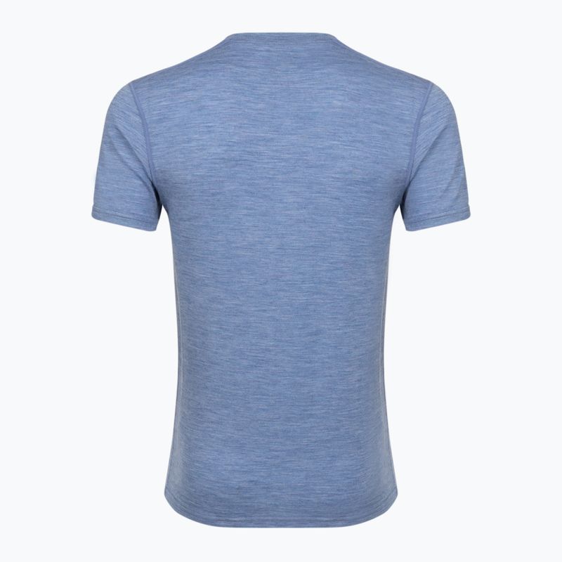 Футболка термічна чоловіча WOOLCANO Merino 100% TEE0546 blue 2