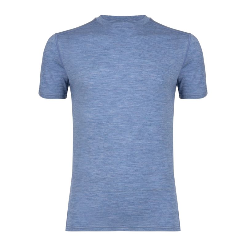 Футболка термічна чоловіча WOOLCANO Merino 100% TEE0546 blue 4