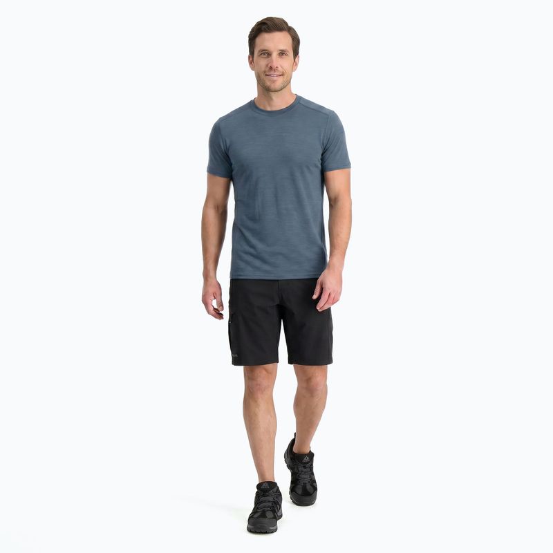 Чоловіча термокофта WOOLCANO Merino 100% TEE0546 сіра 2