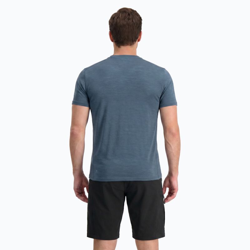 Чоловіча термокофта WOOLCANO Merino 100% TEE0546 сіра 3
