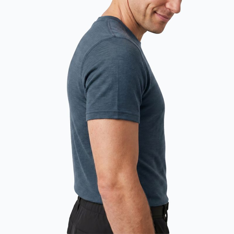 Чоловіча термокофта WOOLCANO Merino 100% TEE0546 сіра 4